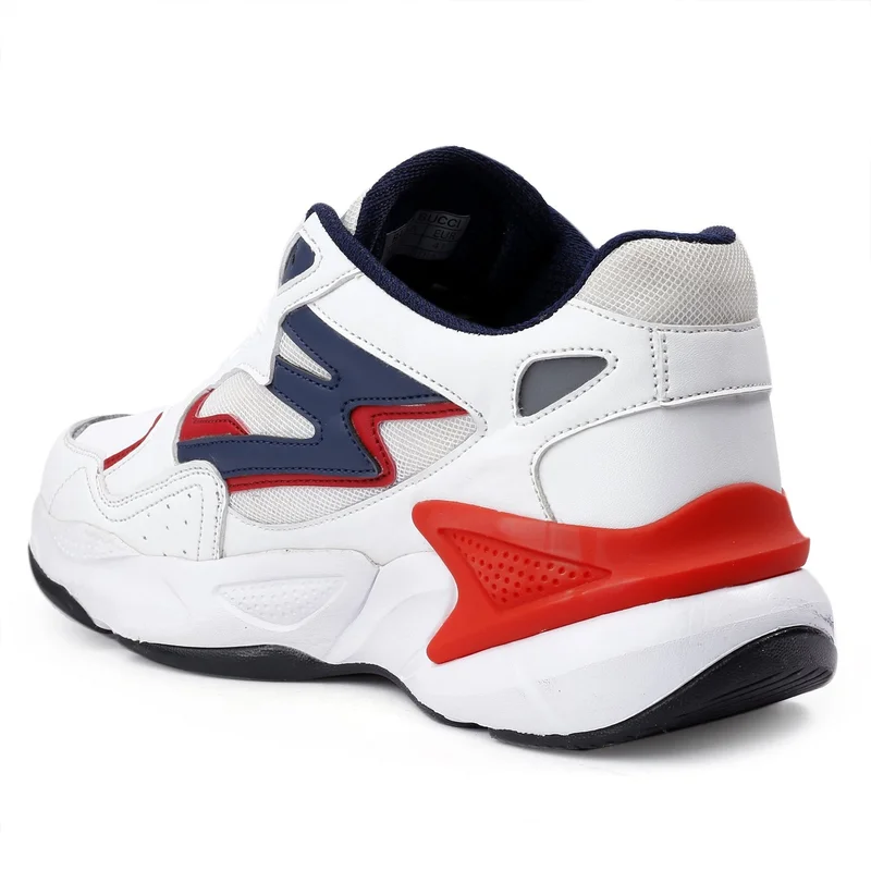 Bacca Bucci White Red Zeus Running, Training Shoes for Men | Best Price UAE